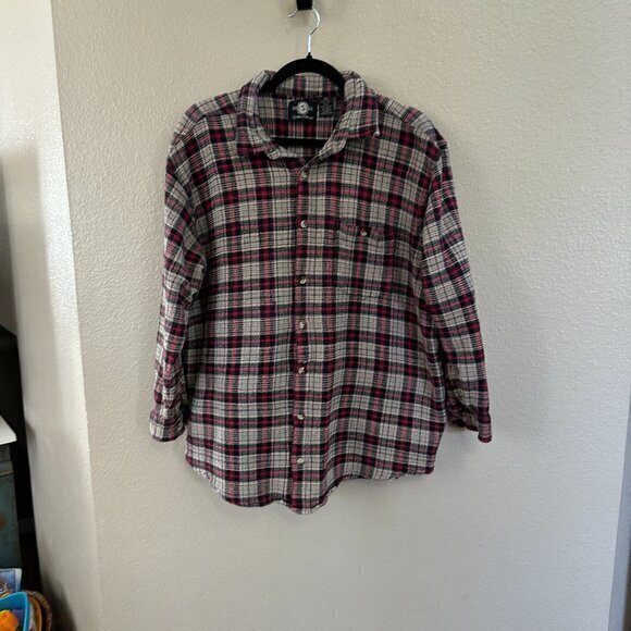 Santana Red &amp; Black Button-Down Shirt  Size‎ 3X - Picture 1 of 6